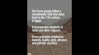 Who are the Druze People 🫂 [upl. by Nahsed]