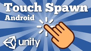 How to spawn or instantiate a game object by touch in Android Unity 2D Game Simple way [upl. by Kaden]