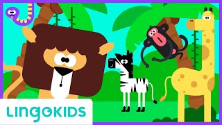 Wild Animals Song 🦒 Safari Chants for Preschoolers  Lingokids Music [upl. by Cofsky]