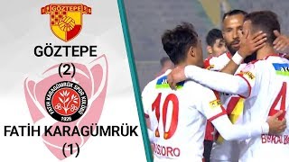 Göztepe 2  1 Fatih Karagümrük MAÇ ÖZETİ Ziraat Türkiye Kupası 5 Tur Rövanş Maçı [upl. by Cart]