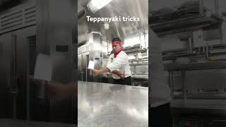 teppanyaki tricks teppanyaki highlights [upl. by Akemehs817]