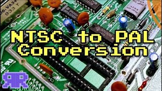 Commodore 64 NTSC to PAL Conversion  see description for new switch [upl. by Aeynod]