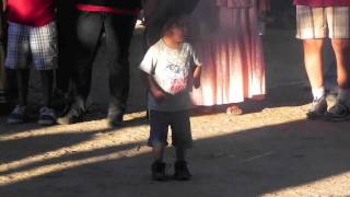 San Carlos Apache little boy dancing [upl. by Branham]