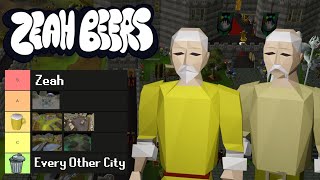 OSRS Cities Tier ListVarlamore Waiting Room  Zeah Ironmen 75 [upl. by Arnuad114]