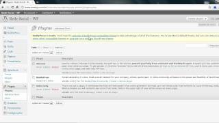 Vídeo Aula como criar uma rede social com o Wordpress e BuddyPress 2 [upl. by Body]