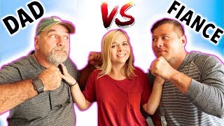 WHO KNOWS ME BETTER 😱 DAD VS FIANCE  SoCassie [upl. by Monte]