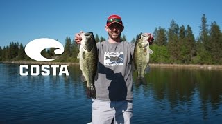 Prespawn Bass Fishing Costa Rafael 580P Green Mirror Review [upl. by Rao]