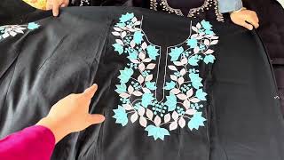 Beautiful applique designs 850 only🔥Kurta amp dupatta designs•Shipping free•Whatsapp on 9027045952 [upl. by Ittak]