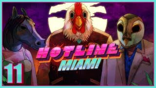 Hotline Miami  Part 11  Police Station [upl. by Zizaludba]