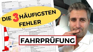 DIE 3 HÄUFIGSTEN FEHLER BEI DER PRAKTISCHEN FAHRPRÜFUNG UND WIE DU SIE VERMEIDEST [upl. by Schulz]