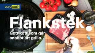 Hur man grillar och tillagar en flankstek [upl. by Anwahsit]