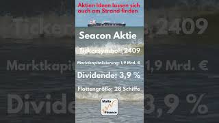 Aktien Idee Strand aktien aktienkaufen finance depot schifffahrt einkommen dividende strand [upl. by Alma]