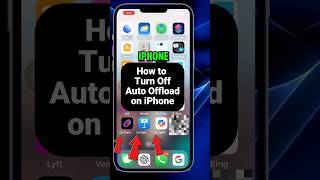 How to Turn Off Auto Offload on iPhone📱🚫 [upl. by Estelle]