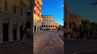 the Heart of Rome The Colosseum colosseum rome italy [upl. by Kuehnel]