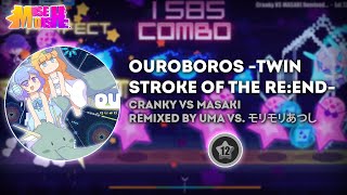 Custom 12★ ouroboros quad stroke of the Re End  Cranky VS MASAKI Remixed by uma vs モリモリあつし [upl. by Akym]