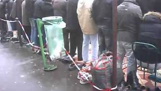 CAUCHEMARD  PRIÈRE DE RUE DANS LA RUE DES POISSONNIERS LE VENDREDI 10 DÉCEMBRE 2010 À PARISflv [upl. by Aryahay]