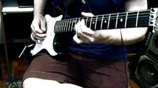 Pink Floyd  The Dark Side of the Moon  Time Solo  Cover  David Gilmours GREAT solo [upl. by Horan]