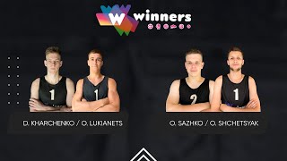 Winners Beach Volleyball Men D Kharchenko  O Lukianets  O Sazhko  O Shchetsyak 17082024 [upl. by Aneelahs255]