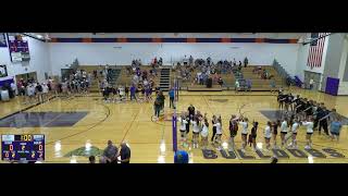 Chetek Weyerhaeuser High School vs Barron High School Womens Varsity Volleyball [upl. by Joan]