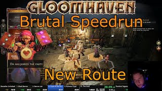 Gloomhaven WR Speedrun NEW ROUTE 14310 [upl. by Noyk]