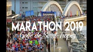 Le Marathon du Golfe de SaintTropez 2019 [upl. by Aleuqahs]