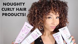 NOUGHTY Curly Hair Products From The UK  BiancaReneeToday [upl. by Eninnaej833]