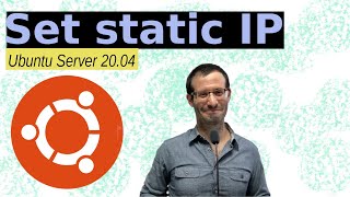 How to Set Static IP in Ubuntu Server 2004 [upl. by Buffy]