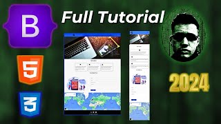 Bootstrap 5 Full Course for Beginners 2024  Bootstrap Full Tutorial [upl. by Okiam916]