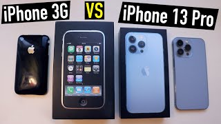 iPhone 3G vs iPhone 13 Pro Что изменилось за 13 лет Подробное сравнение в 2021м году [upl. by Patricio532]