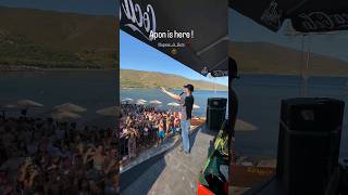 Apon Μυτιλήνη Longgar Beach Bar live Βοριάς vorias [upl. by Eri]