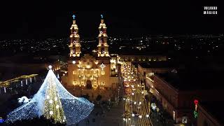 quotLuces Navideñas en Aguascalientes Una Vista Espectacularquot DRON DJI MINI [upl. by Breger]