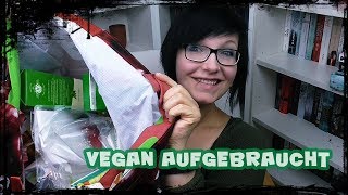 Aufgebraucht Vegane Produkte ︱ aufgegessen︱gesundes︱ungesundes︱Getränke [upl. by Liam]