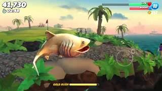 100000 Coins No Hack Basking Shark Gameplay  Hungry Shark World [upl. by Peugia]