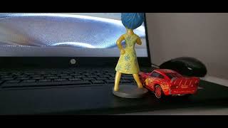 Joy and Lightning McQueen watching the VUE Cinema Intro [upl. by Hsiri]