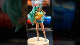 Brazilian Miku 💕 making anime clay art doll hatsunemiku shorts clay [upl. by Katushka]