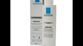 Resenha Shampoo Antiqueda  Kerium Antiqueda La Roche Posay [upl. by Collie]