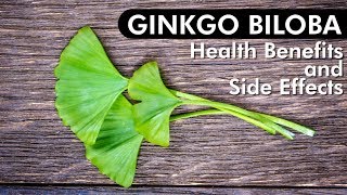 Ginkgo Biloba Review of Benefits amp Side Effects [upl. by Anaher]