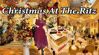 The Ritz Christmas Afternoon Tea London [upl. by Ettenna]