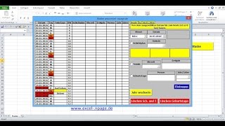 47Terminkalender in Excel selber erstellen So funktioniert das fertige Programm [upl. by Bradwell]