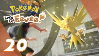 Pokémon Lets Go Eevee  โรงงานไฟฟ้าของนกเทพในตำนาน Zapdos  20 [upl. by Maye]