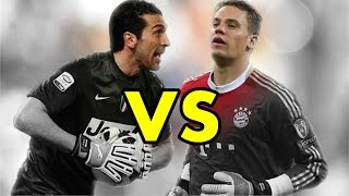 Gianluigi Buffon VS Manuel Neuer  Who is the best  Amazing Saves Compilation HD [upl. by Sklar]