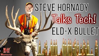 Steve Hornady shares the technology behind the ELDX bullet Review [upl. by Imekawulo]