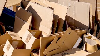 Cardboard compressor [upl. by Alliber]