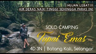 SOLO CAMPING  TUPAI EMAS  GERUN TENGOK AIR NAIK DERAS [upl. by Udele]