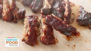 Easy Oven Ribs  Everyday Food with Sarah Carey [upl. by Uriel]