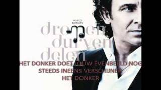 Marco Borsato  Het Donker lyrics [upl. by Nylidnam]