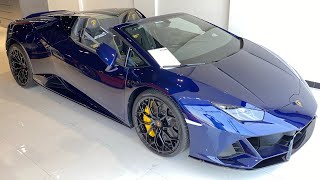 2023 Lamborghini Huracan EVO Spyder Walkaround  Cold Startup  Interior  Exterior   LSCR [upl. by Sigfried349]