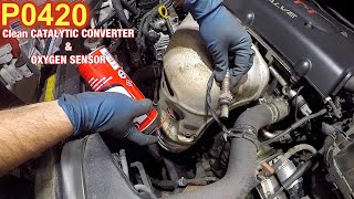 How to clean catalytic converter while on car customers request to spray down with cleaner [upl. by Patrice]