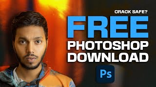 How to Download Photoshop For Free  Crack Safe to Use 2023 [upl. by Tiduj707]