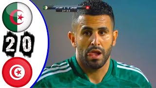 algérie vs tunisie 20 extended highlights  All Goals 2021 HD [upl. by Nywg]